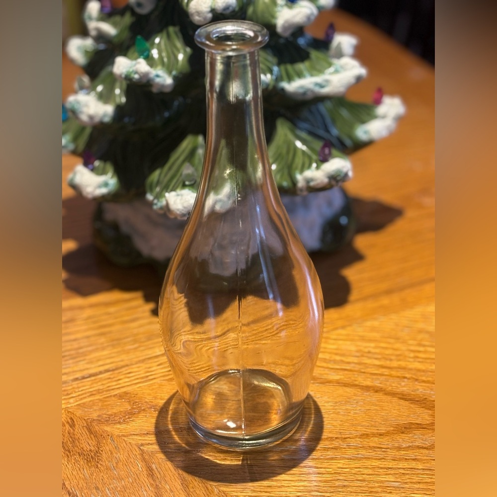 Married Set of Two Clear Glass Bottles - Picture 7 of 10
